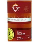 Rosé Elizabeth 2018, akostné víno, polosladké, 0,75 l