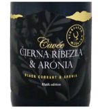 Cuvée Čierna ríbezľa &amp; Arónia, značkové ovocné víno, sladké, 0,75 l