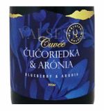 Cuvée Čučoriedka &amp; Arónia, značkové ovocné víno, sladké, 0,75 l