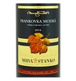 Mrva & Stanko Frankovka modrá - Kosihovce 2012, výber z hrozna, suché, 0,75 l