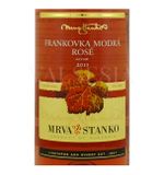 Mrva & Stanko Frankovka modrá rosé - Kamenný Most, r. 2015, akostné víno, suché, 0,75 l - etiketa