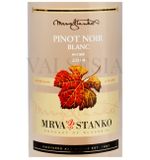 Mrva & Stanko Pinot Noir Blanc - Čachtice 2014, akostné víno, suché, 0,75 l