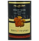 Pinot Noir Oaked - Čachtice 2013, výber z hrozna, suché, 0,75 l