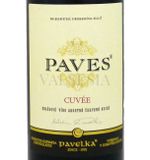 Paves červený - cuvée 2018, akostné značkové víno, suché, 0,75 l