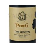 PEREG Cuvée čierny Pereg, značkové víno, 0,75 l - etiketa