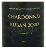 Chardonnay Rúbaň 2020, Special Selection, akostné víno, D.S.C., suché, 0,75 l