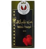 Muller Thurgau 2013, akostné víno, suché, 0,75 l