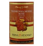 Mrva & Stanko Frankovka modrá rosé - Dolné Orešany 2014, akostné víno, polosuché, 0,75 l