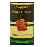 Mrva & Stanko Muller Thurgau - Vinodol 2014, akostné víno, suché, 0,75 l