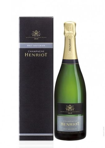 Champagne HENRIOT Brut Souverain, 0,75 l v darčekovom balení