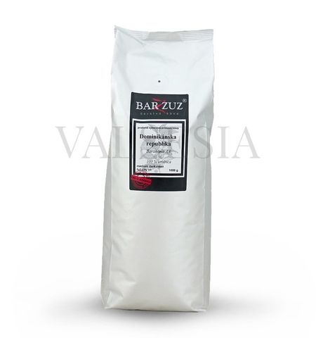Dominikánska republika Barahona AA, washed, zrnková káva, 100 % arabica, 1000 g