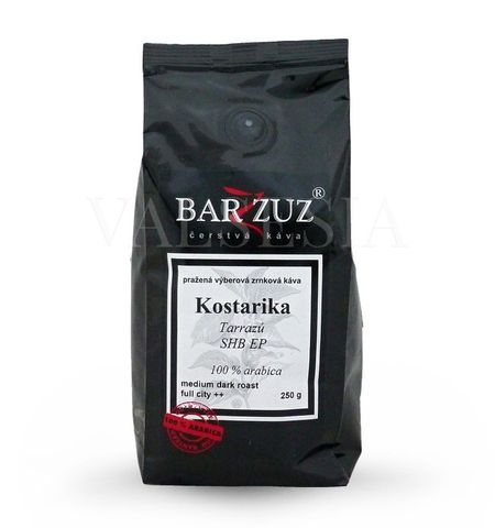 Kostarika Tarrazu, San Rafael, SHB EP, washed, zrnková káva, 100 % arabica, 250 g