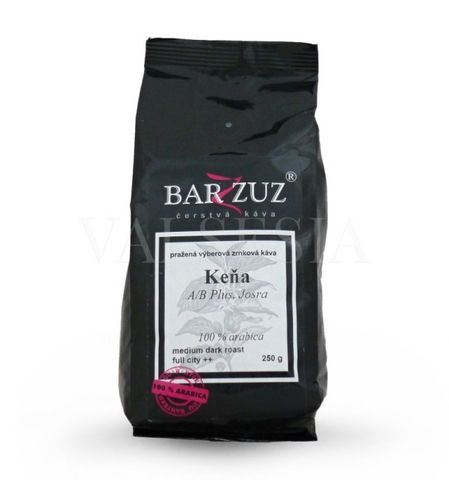 Keňa A/B Plus, zrnková káva, 100 % arabica, 250 g