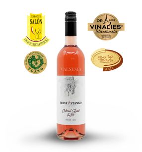 Cabernet Syrah rosé 2022, akostné víno, suché, 0,75 l