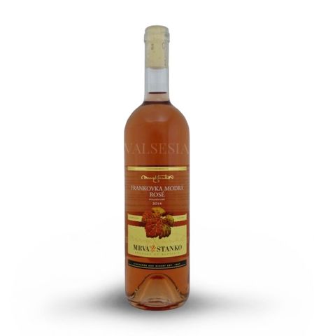 Frankovka modrá rosé - Dolné Orešany 2014, akostné víno, polosuché, 0,75 l