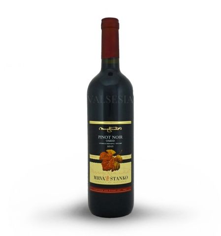 Pinot Noir Oaked - Čachtice 2013, výber z hrozna, suché, 0,75 l