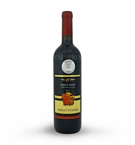 Pinot Noir (Rulandské modré) - Čachtice 2013, výber z hrozna, suché, 0,75 l