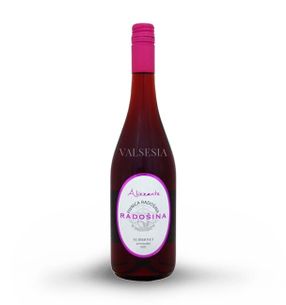 Alizzante Alibernet rosé 2021, akostné sýtené víno, polosladké, 0,75 l
