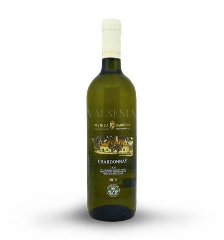 Chardonnay 2015, výber z hrozna, suché, 0,75 l