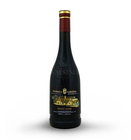 Pinot Noir 2015, výber z hrozna, suché, 0,75 l