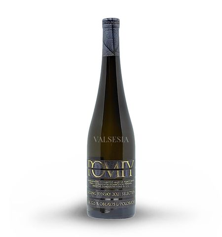 Rizling rýnsky 2021, Special Selection, D.S.C., akostné víno, polosuché, 0,75 l