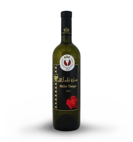 Muller Thurgau 2013, akostné víno, suché, 0,75 l