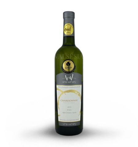 Chardonnay 2013, výber z hrozna, suché, 0,75 l